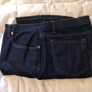 Liz Claiborne Bootcut Hepburn Jean - Dark Blue, Size 14P